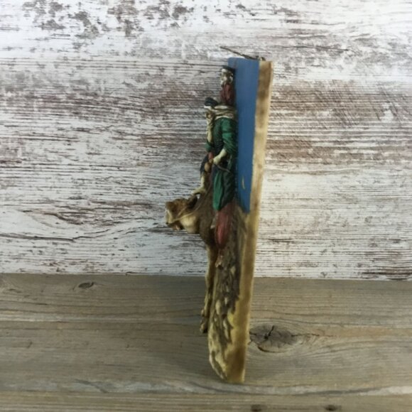 Vintage 3D Middle Eastern Camel Wall Plaque - Picture 5 of 9